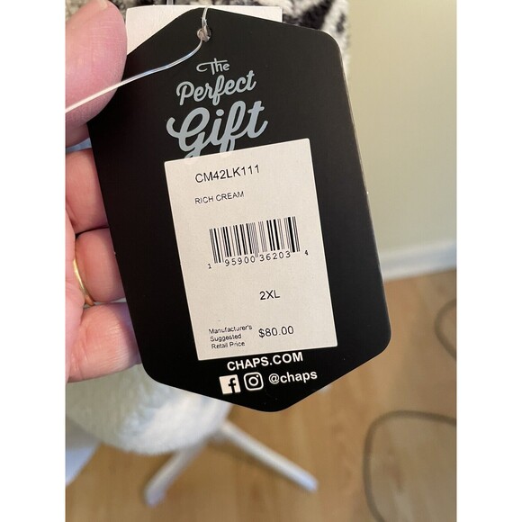 Chaps Women’s Fleece Pullover 1/4 Zipper Size 2XL - Picture 8 of 10